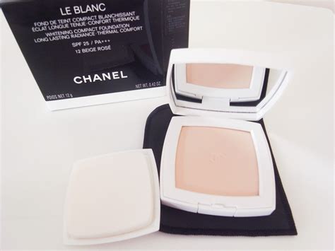 chanel le blanc compact 2017|CHANEL Whitening Compact Foundation Long.